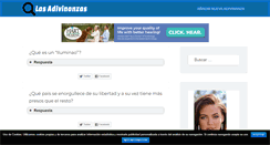 Desktop Screenshot of lasadivinanzas.com